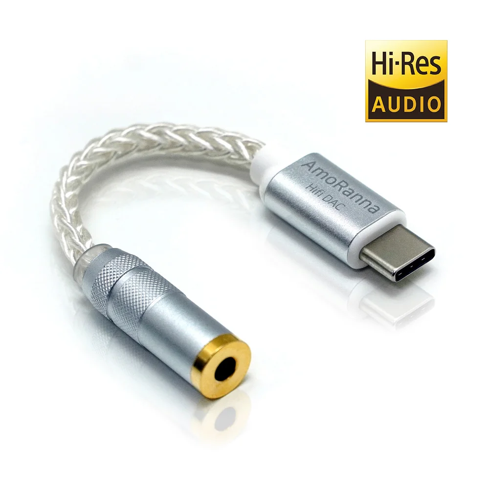 꼬다리 DAC C타입 이어폰 젠더 3.5mm CS46L41