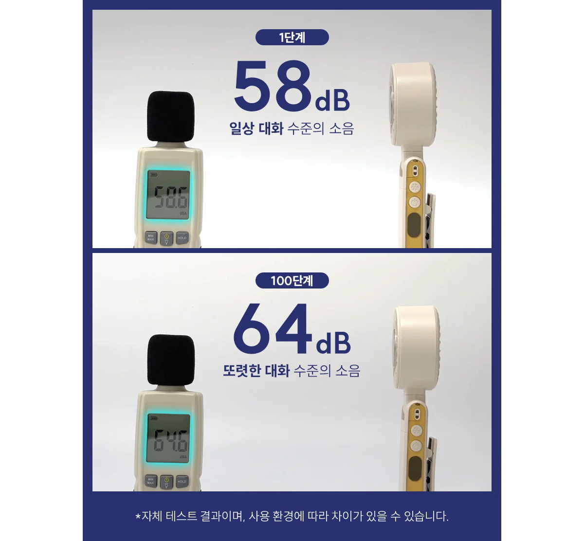 1단부터 시원한 휴대용 선풍기 클립형 펠티어 냉각 핸디팬 상세 이미지 22