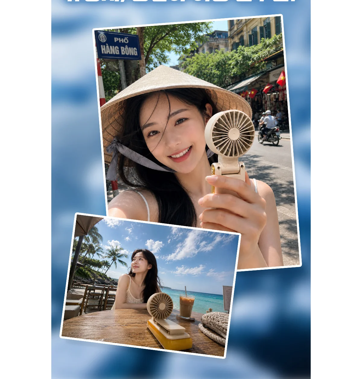 1단부터 시원한 휴대용 선풍기 클립형 펠티어 냉각 핸디팬 상세 이미지 40