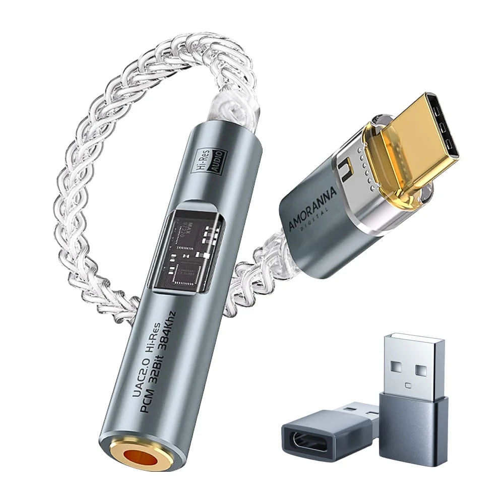 꼬다리 DAC C타입 A타입 이어폰 3.5mm 젠더 CX31993 MAX97220