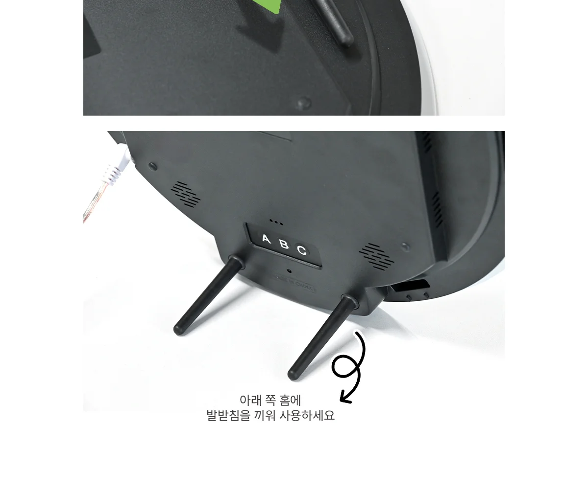 무소음 LED 스페이스 디지털 벽시계 상세 이미지 18